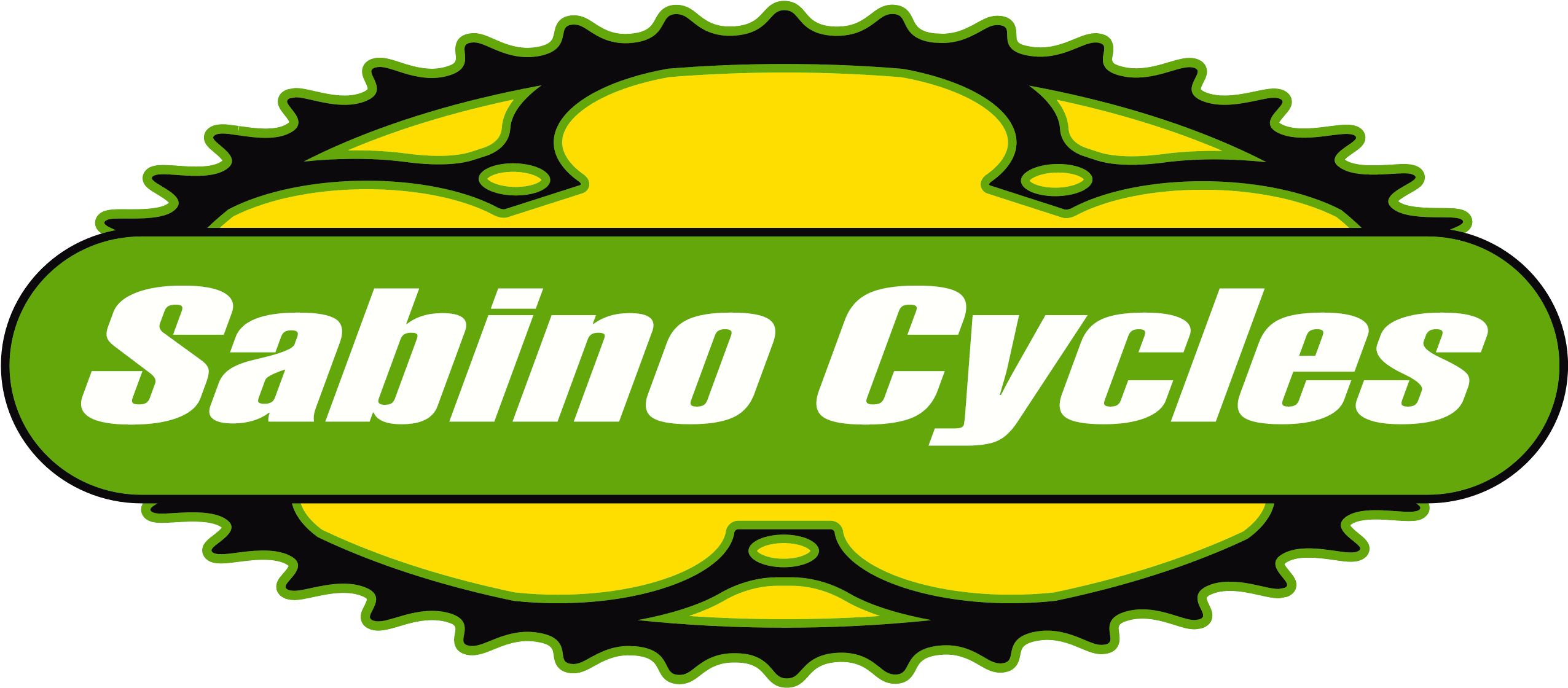 Sabino Cycles Logo Clipart (3055x1388), Png Download