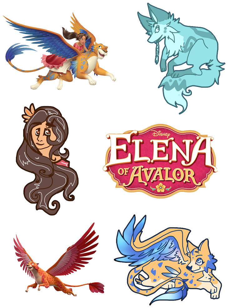 “ My Complete Elena Of Avalor Sticker Sheet I Own A - Elena Of Avalor Coloring Book: Coloring Book Clipart (800x1015), Png Download
