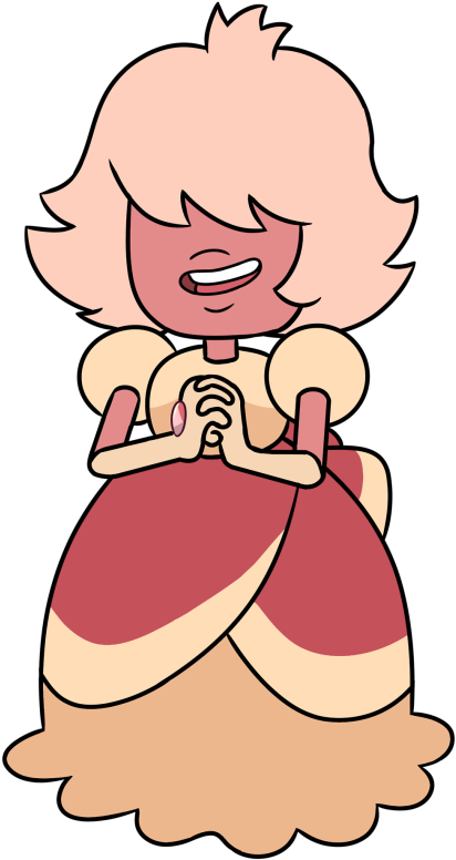 And Again, In Regards To The Rest Of Pink Diamond's - Steven Universe Padparadscha Sapphire Clipart (540x783), Png Download