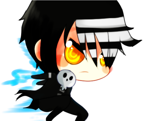 Png Death The Kid Soul Eater Chibi Clipart (640x480), Png Download