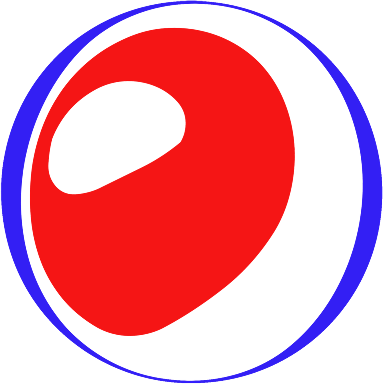 Blue Red Symbol - Logotipo Azul Y Rojo Clipart (1280x1280), Png Download