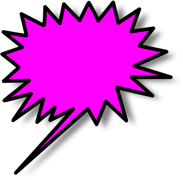 Lightsaber Clipart Pink - Explosion Clip Art Png Transparent Png (600x594), Png Download