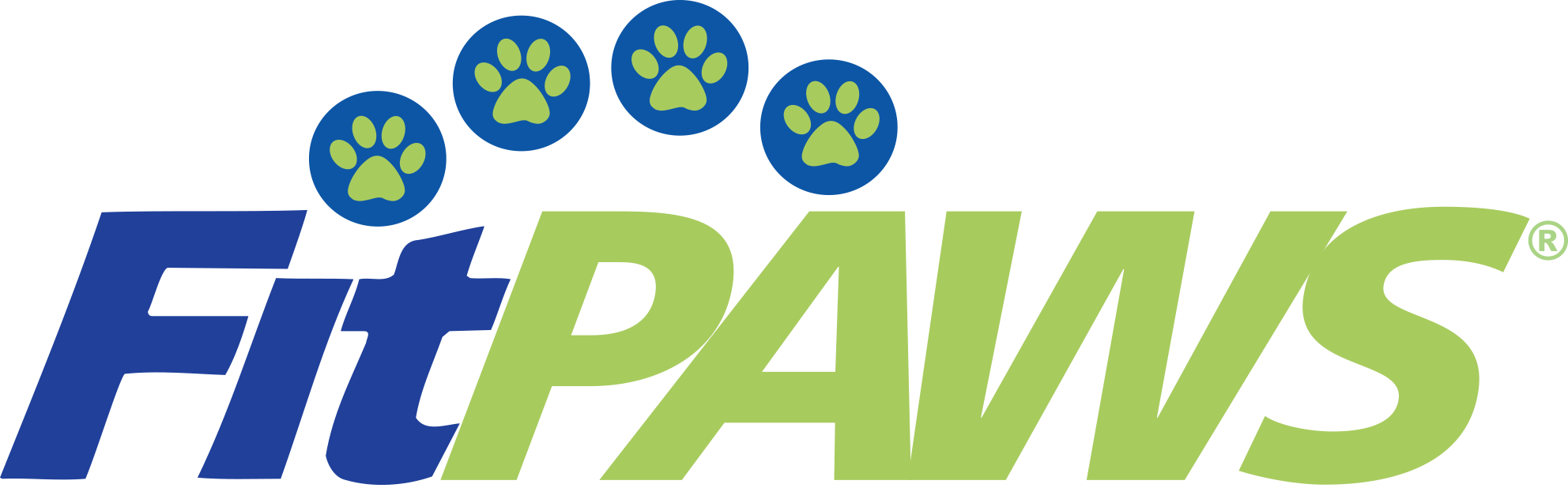 Experts In Fitness, Conditioning And Canine Rehab - Fitpaws Logo Clipart (1984x618), Png Download
