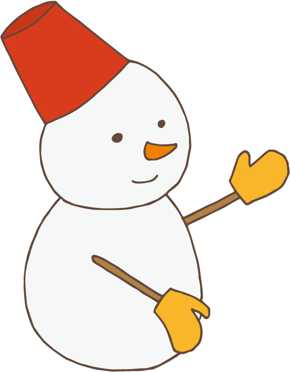 তুষারে গঠিত মানবমুর্তি - Illustration Clipart (595x842), Png Download