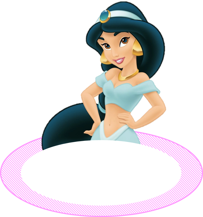 Making Princess Flowers In A Pot - La Princesa De Aladdin Clipart (713x764), Png Download