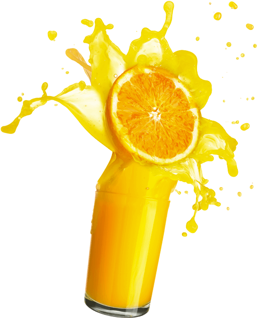 Orange Drink - Orange Juice Clipart (519x633), Png Download