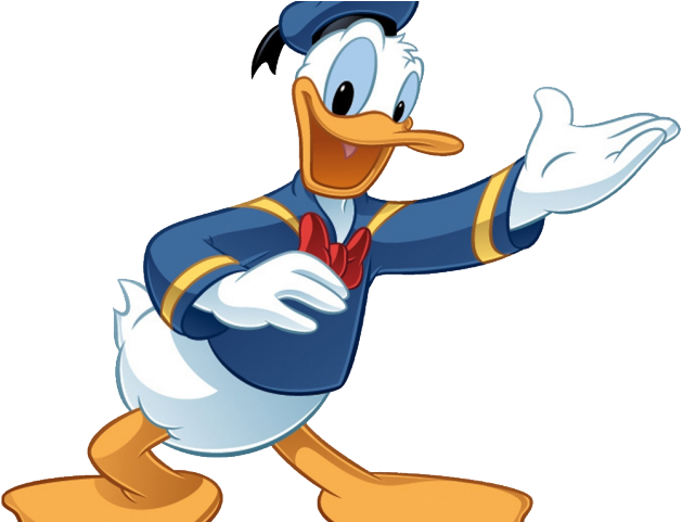 Donald Duck Clipart Transparent Background - Donald Duck - Png Download (640x480), Png Download