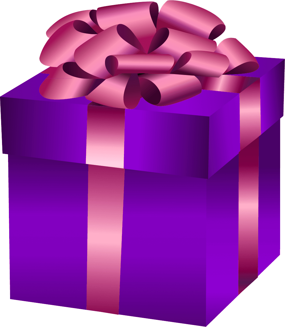 Grab It - Red Gift Box Png Clipart (991x1138), Png Download