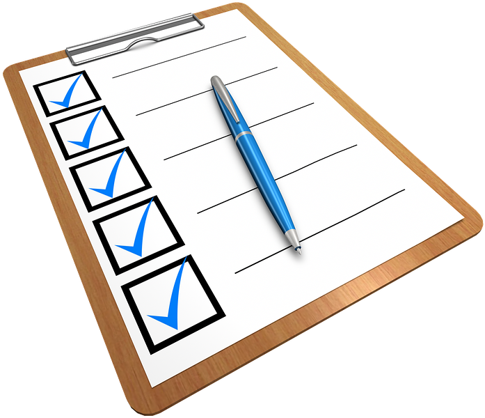 Check List Clip Art - Png Download (720x720), Png Download