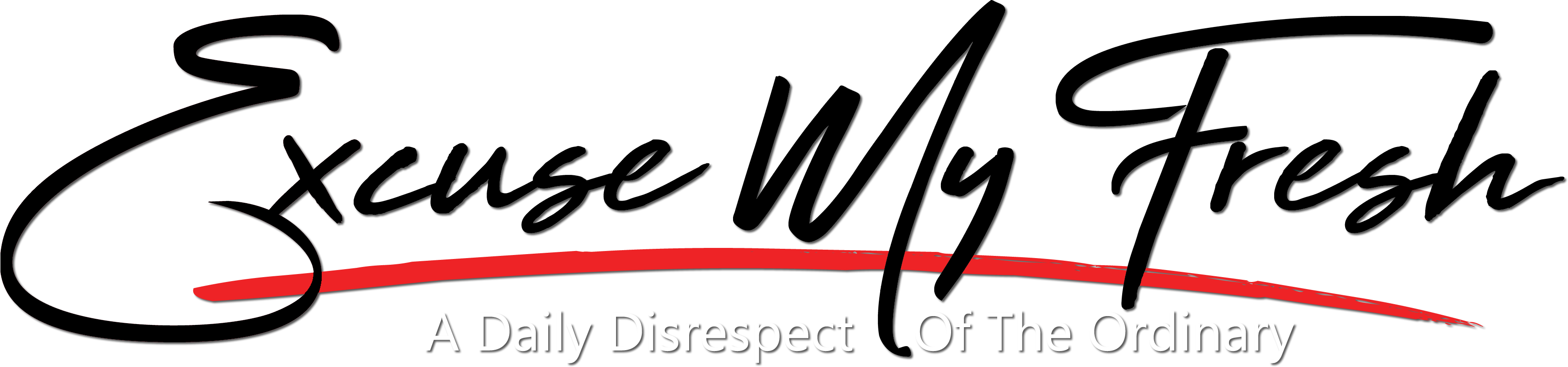 Excuse My Fresh - Photography Clipart (3538x829), Png Download