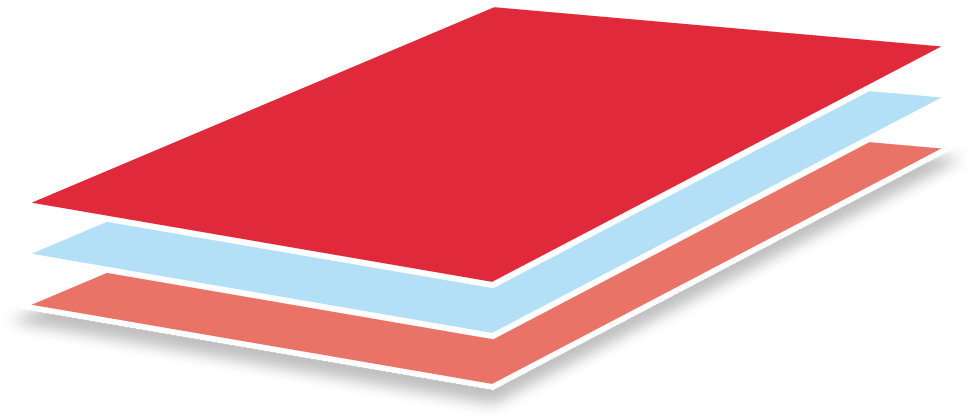 Heat Sealable Layer - Heat Sealable Barrier Wrap Layers Clipart (1005x421), Png Download