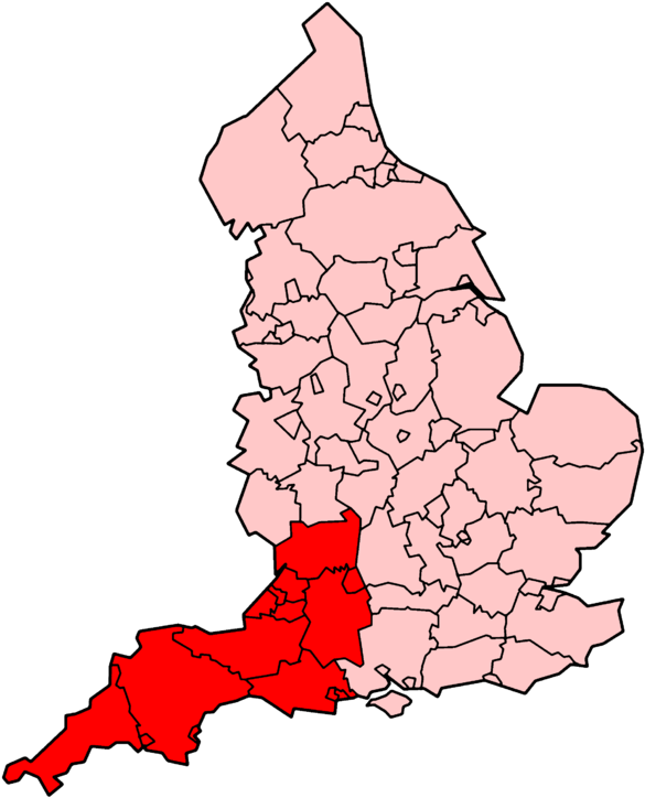 Graphic Black And White Library South Western Service - East Midlands Ambulance Service Area Clipart (640x793), Png Download