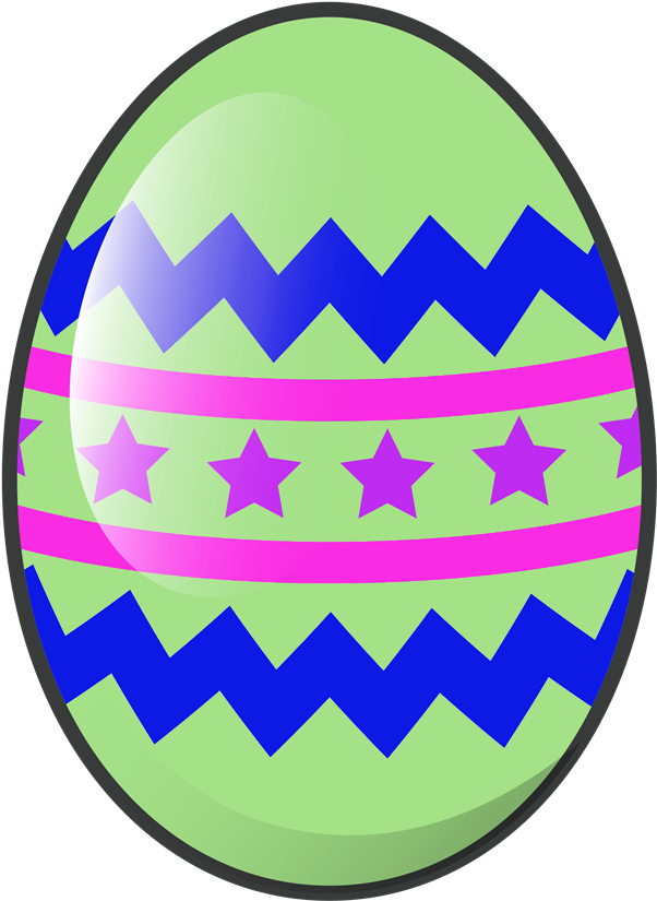 Happy - Easter Egg Clipart (700x909), Png Download