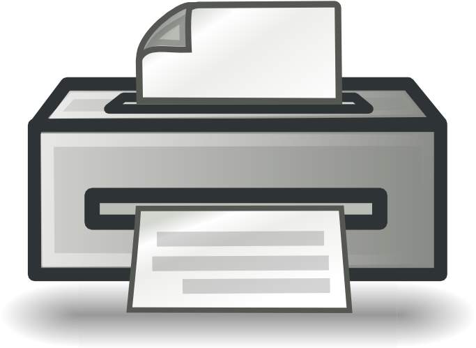 Clip Art Transparent Download Icons Png Free And Backgrounds - Vector Print Icon Png (720x720), Png Download