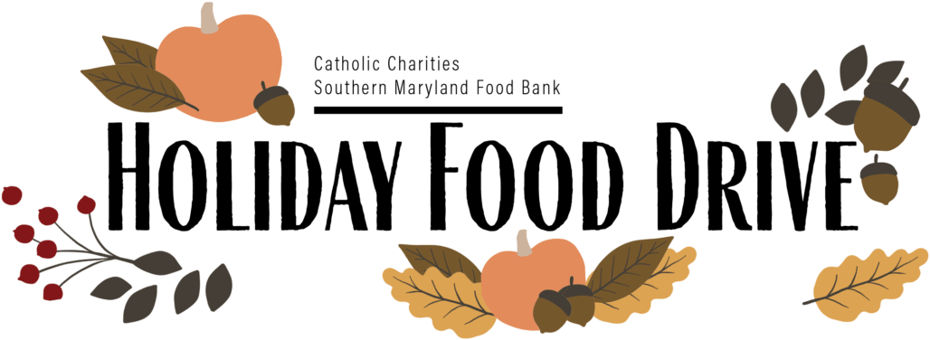 Online Holiday Food Drive Southern Maryland Food Bank - Southern Maryland Clipart (1400x400), Png Download