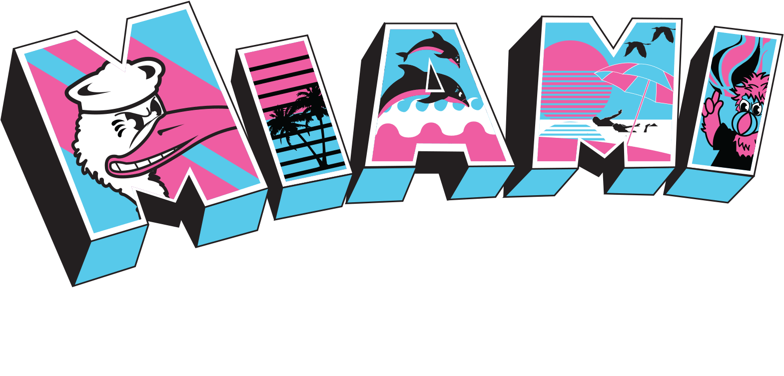 Snapchat Filters Clipart Eye - Miami Snapchat Filter Transparent - Png Download (1920x1080), Png Download