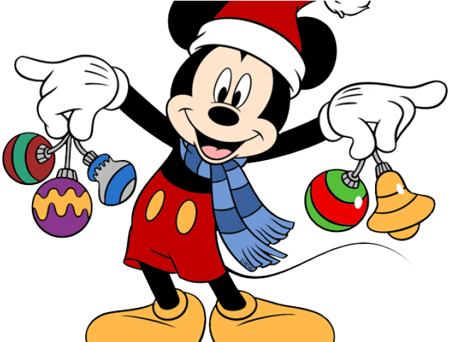 Mickey Mouse Clipart Christmas Mickey Mouse Christmas Characters Png Download Full Size Clipart 713306 Pinclipart