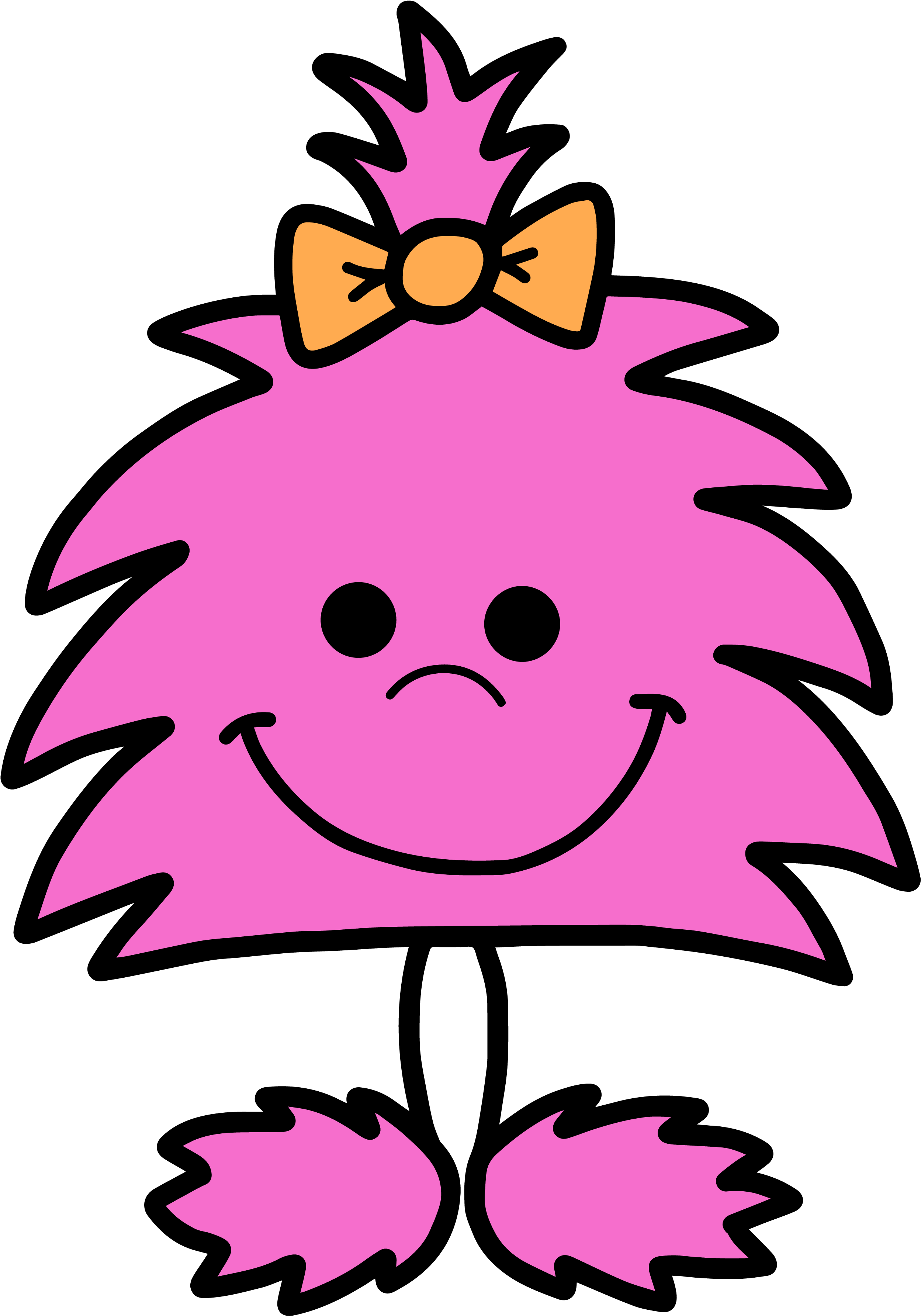 ~*♧️️clip Art Monsters*~ - Notebook - Png Download (2574x3689), Png Download