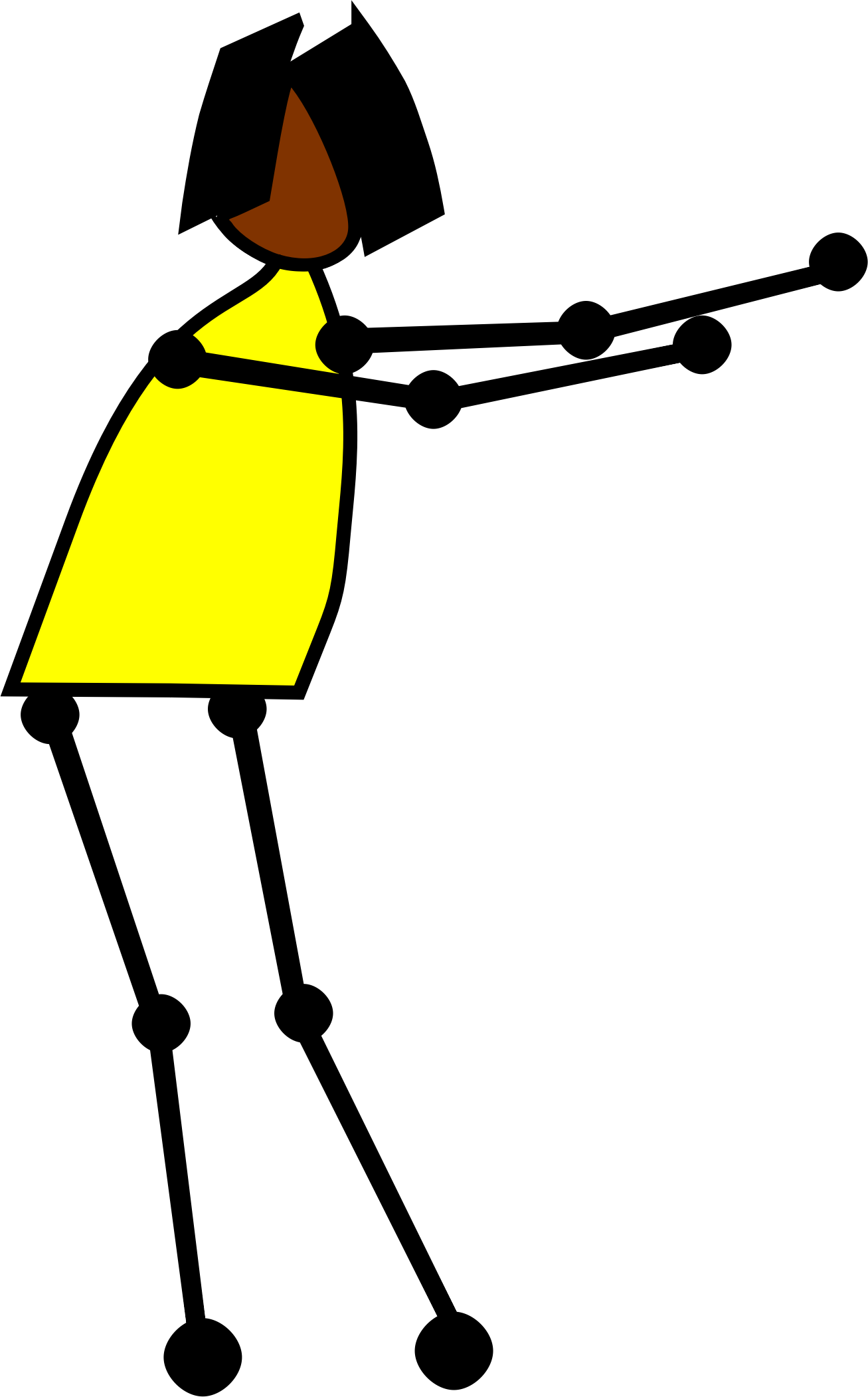 Big Image - Floss Clipart (1307x2103), Png Download