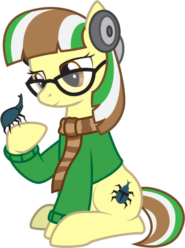 Lightning Stripe, Beetle, Brown Eyes, Clothes, Earth - Cartoon Clipart (773x1024), Png Download