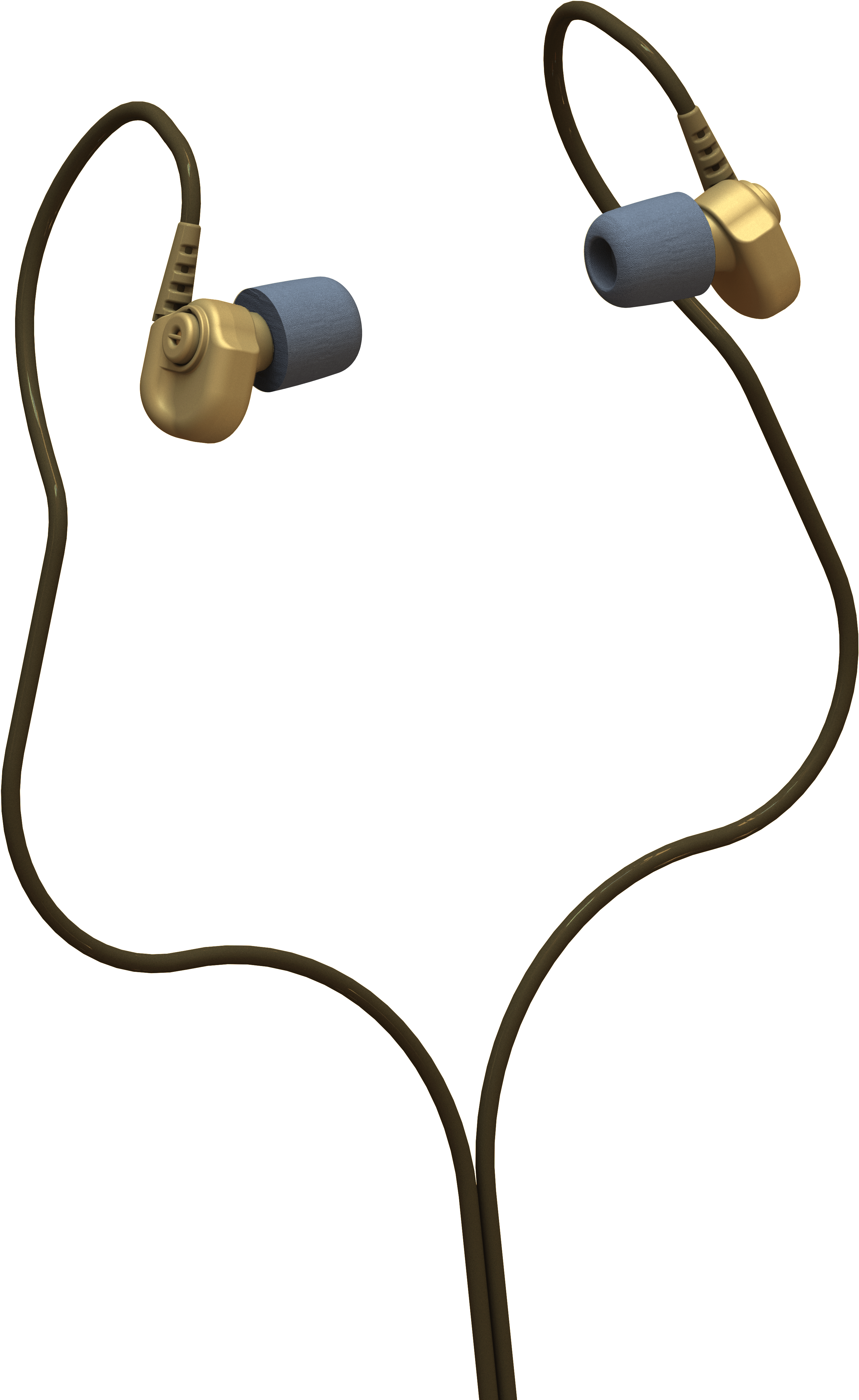 Ares Multi Comm Ptt Shown With In - Headphones Clipart (2892x4554), Png Download