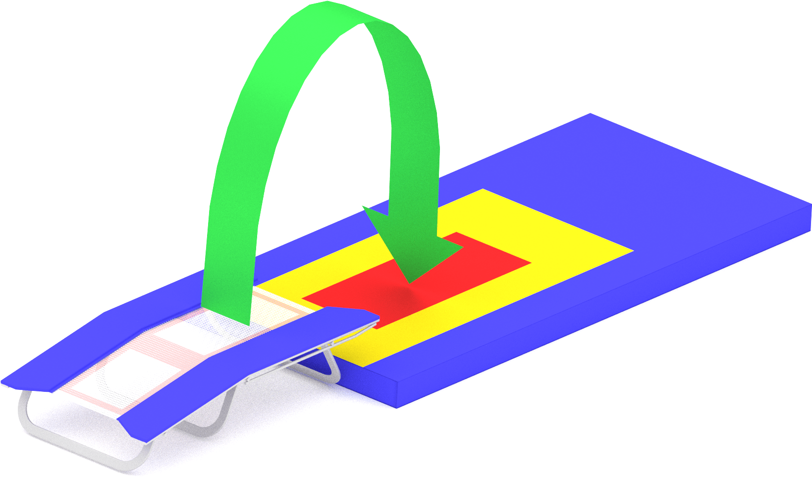 Double Mini-trampoline In World Cups - Trampette Clipart (1920x1080), Png Download