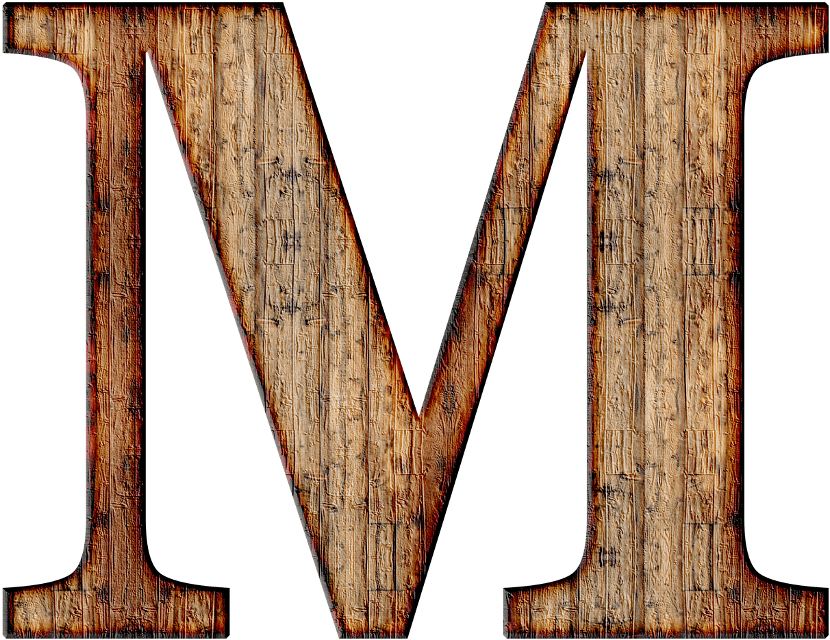 M Letter Png - Letter M Clipart (1280x1003), Png Download