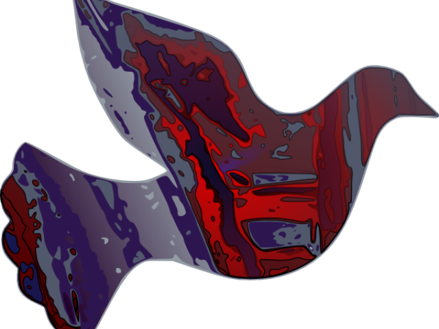 Turtle Dove Clipart Purple - Dove Clip Art - Png Download (640x480), Png Download