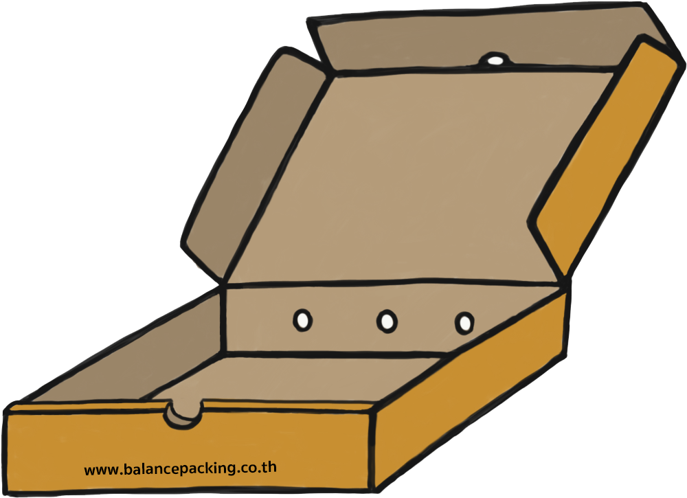 Pizza Box / Food Delivery Box - Pizza Box Clipart (1050x1050), Png Download