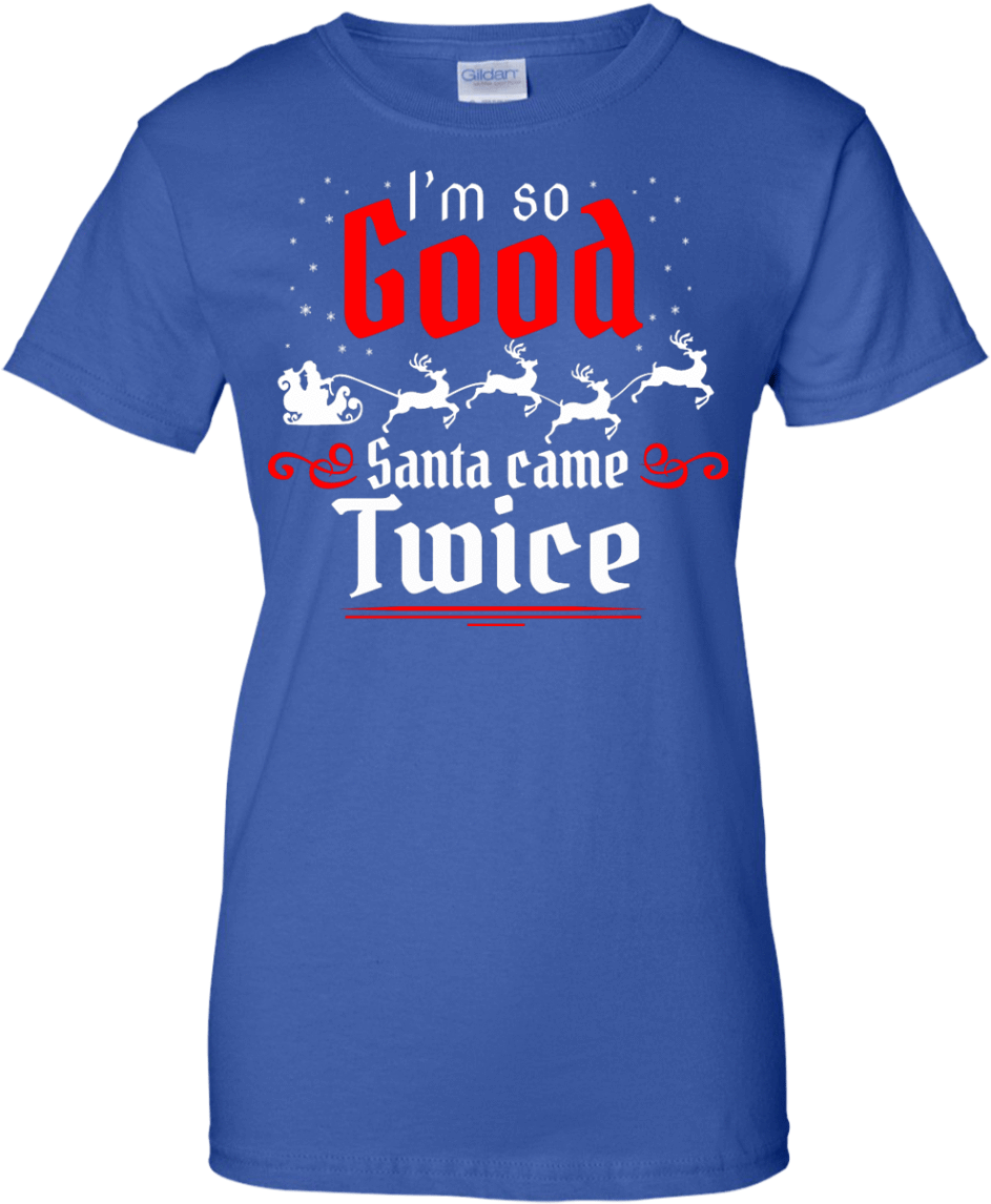 I'm So Good Santa Came Twice Shirt, Hoodie, Tank - Ho Ho Homo Christmas Lgbt Ugly Sweater Bag Clipart (1155x1155), Png Download