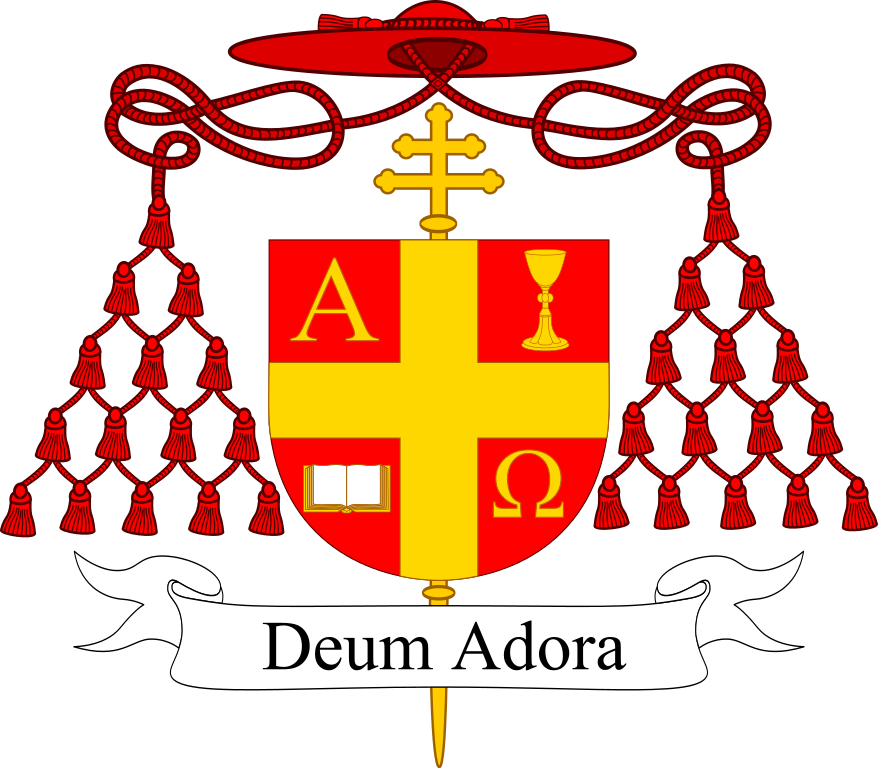 Coat Of Arms Of Thomas Christopher Cardinal Collins - Roman Catholic Archdiocese Of Lingayen-dagupan Clipart (878x768), Png Download