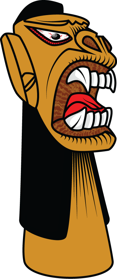 Carranca By Gdsfgs Pinterest Tattoo - Carrancas Brasileiras Desenho Tattoo Clipart (413x980), Png Download