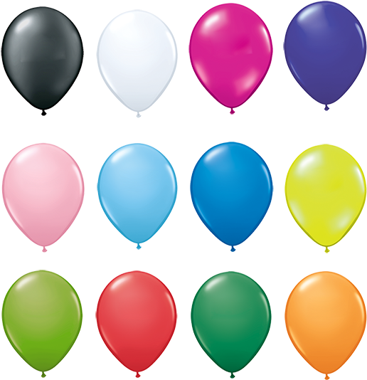 12" Latex Balloons - Ballon 12 Clipart (600x600), Png Download