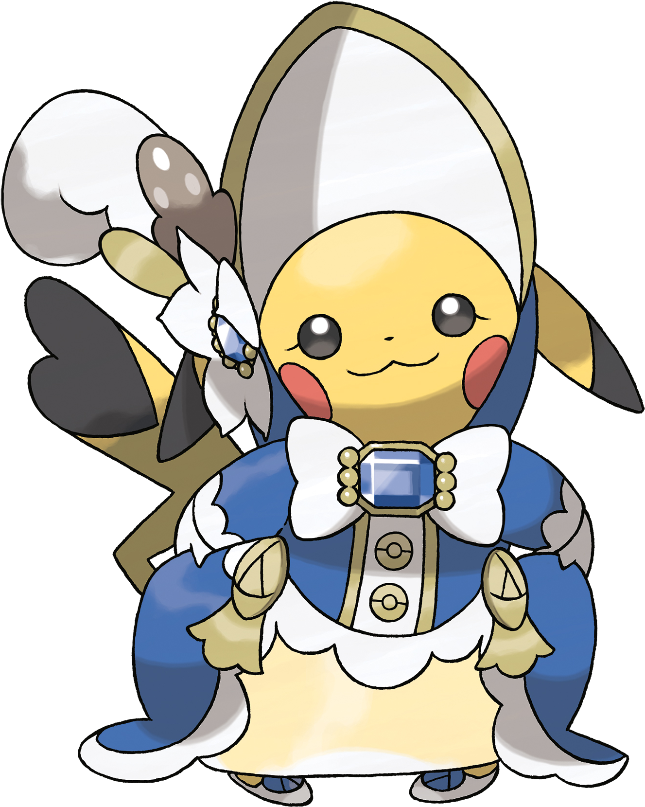Official Artwork By Ken Sugimori Clipart (1280x1280), Png Download
