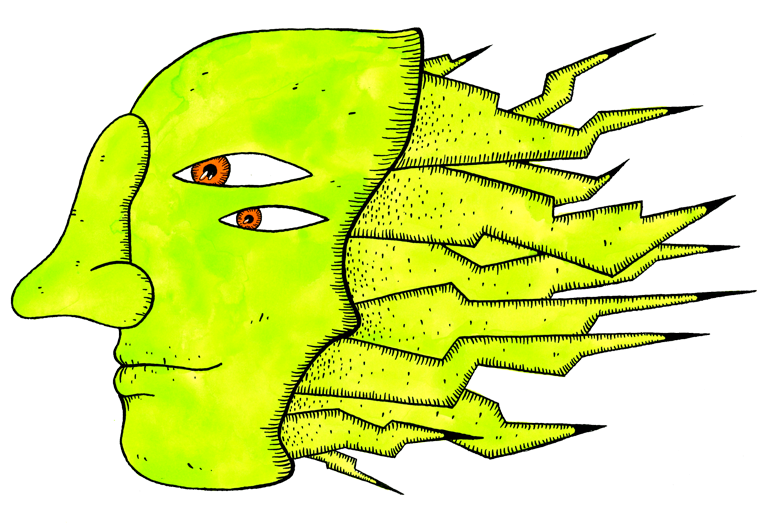 Face - Cartoon Clipart (800x560), Png Download