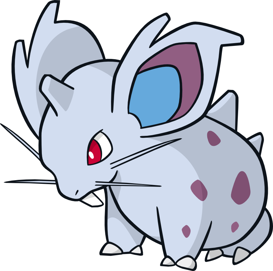 Christine The Pikachu - Pokemon Shiny Nidoran Female Clipart (900x892), Png Download