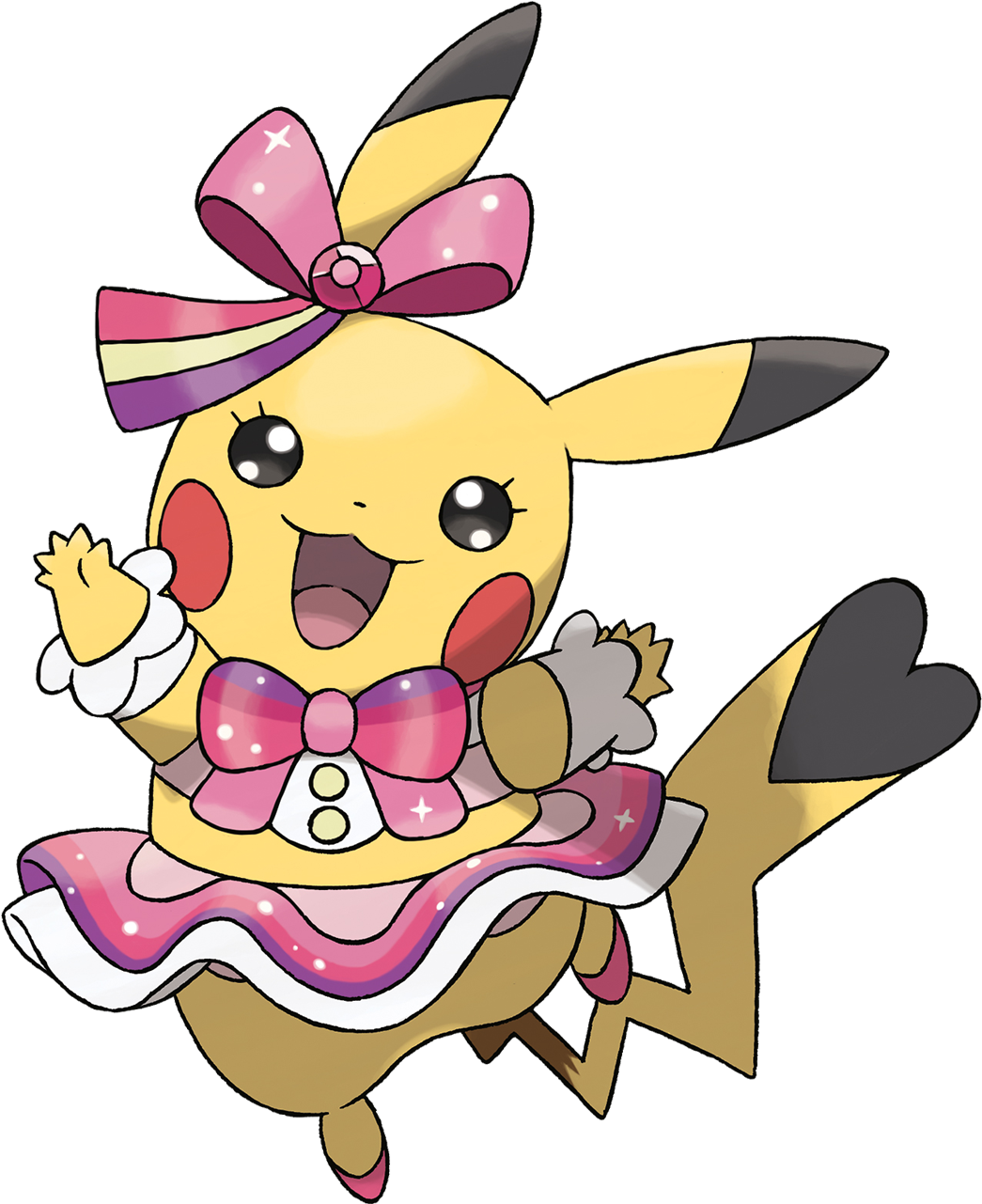 Libre - Popstar Pikachu Clipart (1280x1280), Png Download