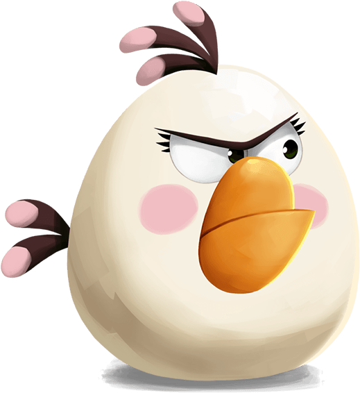 Angry Birds - Angry Birds 2 Matilda Clipart (550x565), Png Download