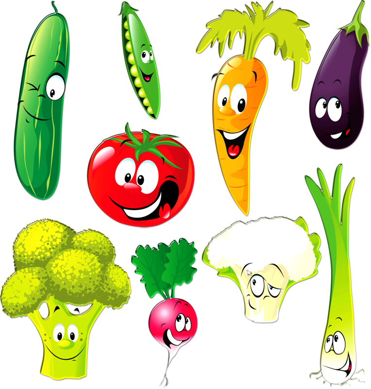 Clipart Free Pin By Nata On - Vegetable Cartoon - Png Download (763x800), Png Download