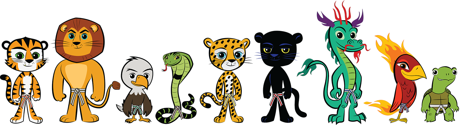 Four Different Colored Victory Patches Are Available - American Taekwondo Association Clipart (1608x437), Png Download