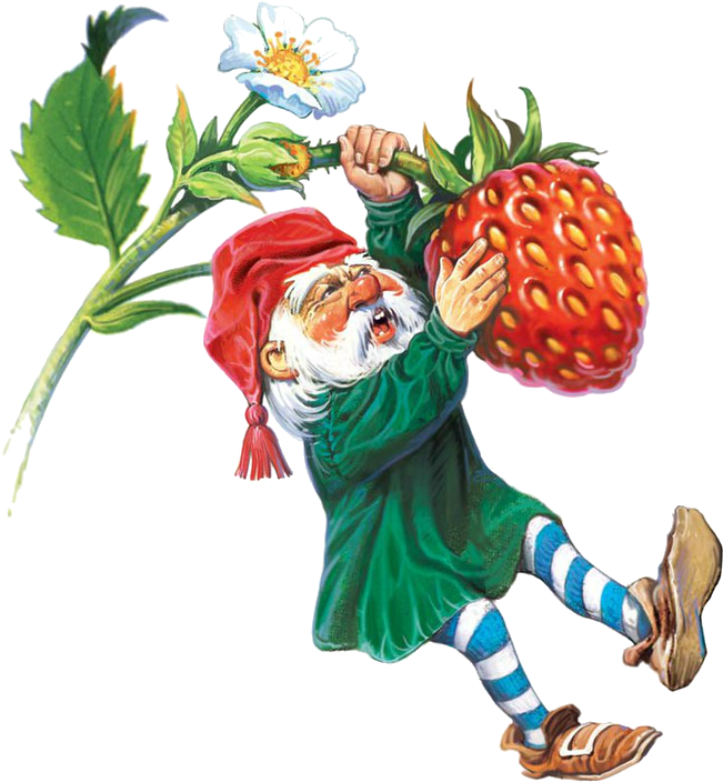 Веселые Гномики Виктора Нечитайло Мой Клипарт - Dwarf Clipart (750x795), Png Download