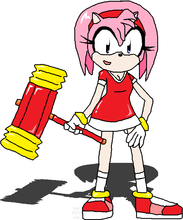 Amy Piko Piko Hammer - Portable Network Graphics Clipart (666x800), Png Download