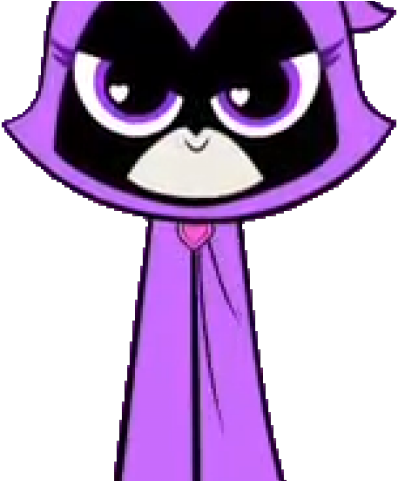 Raven Clipart Purple - Teen Titans Go Raven 25 - Png Download (640x480), Png Download