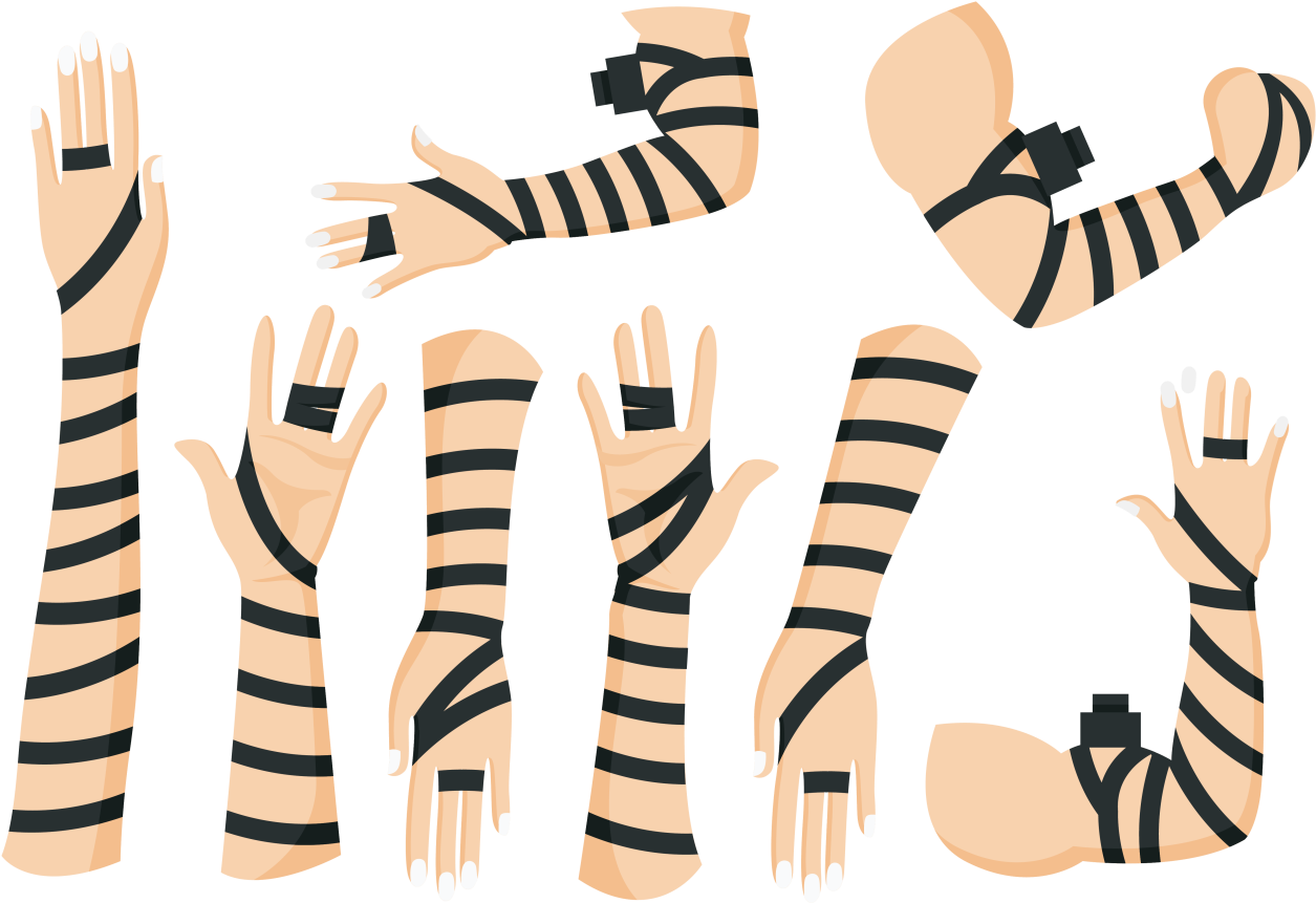 Black Leather Tefillin Hands - Tefilin Png Clipart (700x490), Png Download