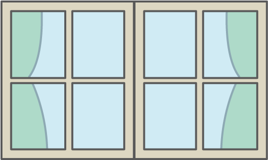 Window - Curtain - Free Illustration - Clip Art - Human Rights - Png Download (640x640), Png Download