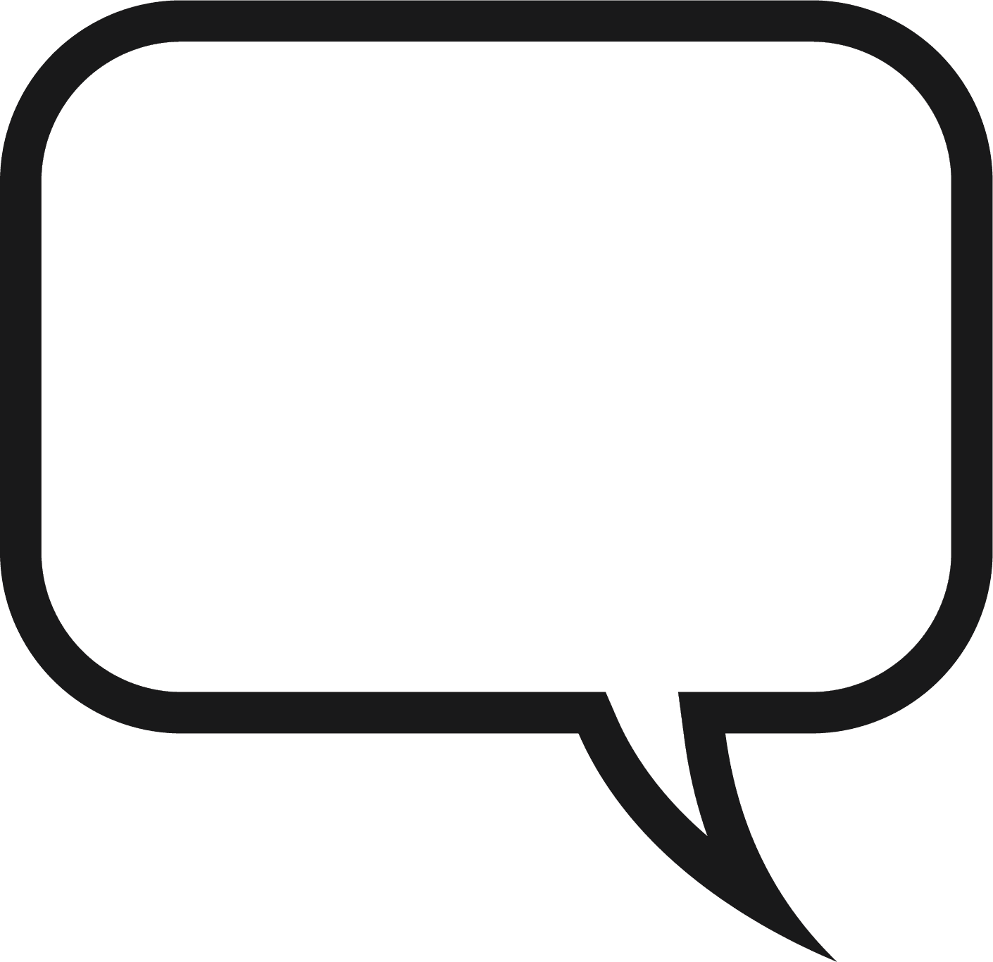 Speech Bubble Clip Art - Png Download (1410x1366), Png Download
