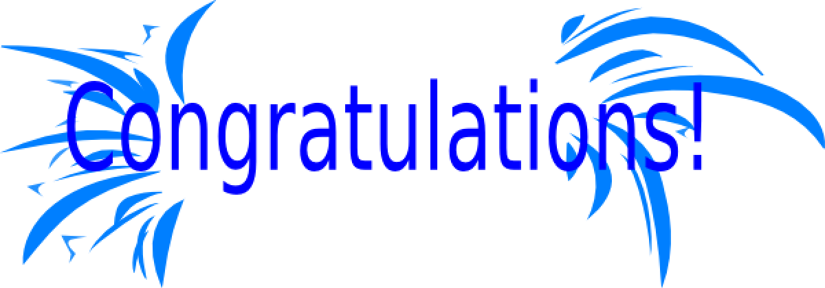 Student Shout Outs - Congratulations Transparent Background Clipart (1200x420), Png Download