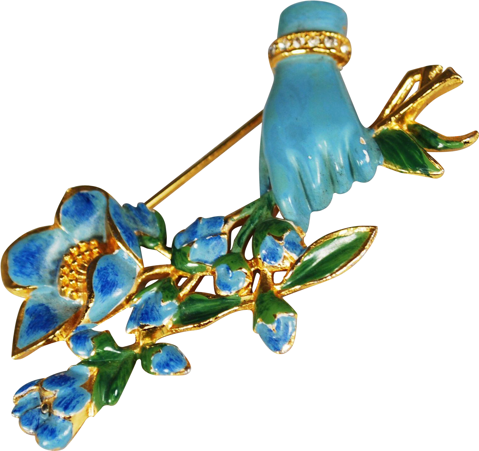 Coro Enamel Brooch - Jewellery Clipart (1527x1527), Png Download