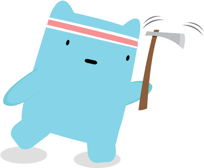 Tomahawk Throwing - Cartoon Clipart (829x810), Png Download