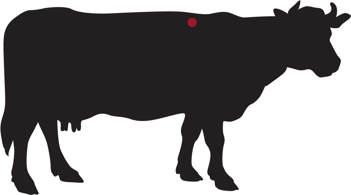 Tomahawk Steak Dry-aged - Keep Calm And Hug A Heifer Sticker Clipart (1200x691), Png Download